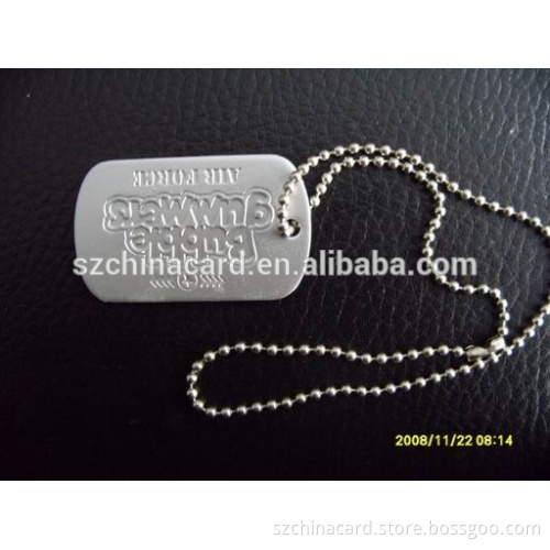 Custom metal dog tag for pet